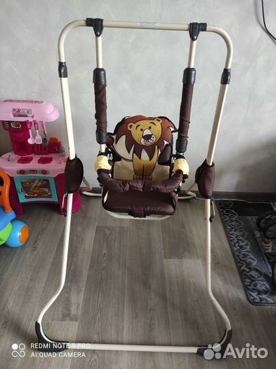 Детская качеля напольная