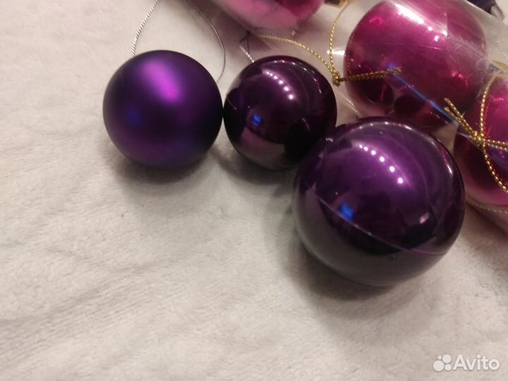 Шары новогодние на елку