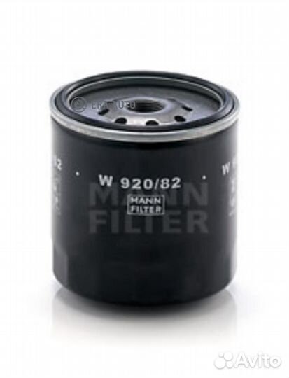 Mann-filter W92082 Фильтр масляный