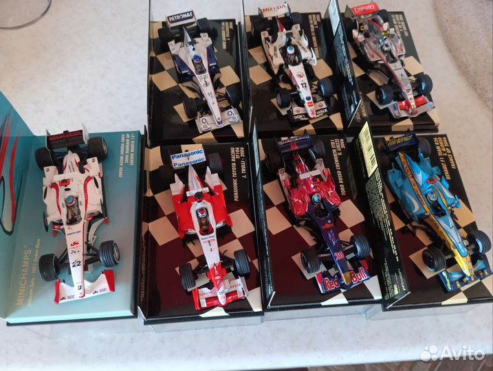 1/43 f1 minichamps 2006,2007,2008
