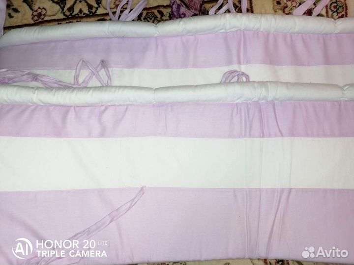 Бортики в детскую кроватку