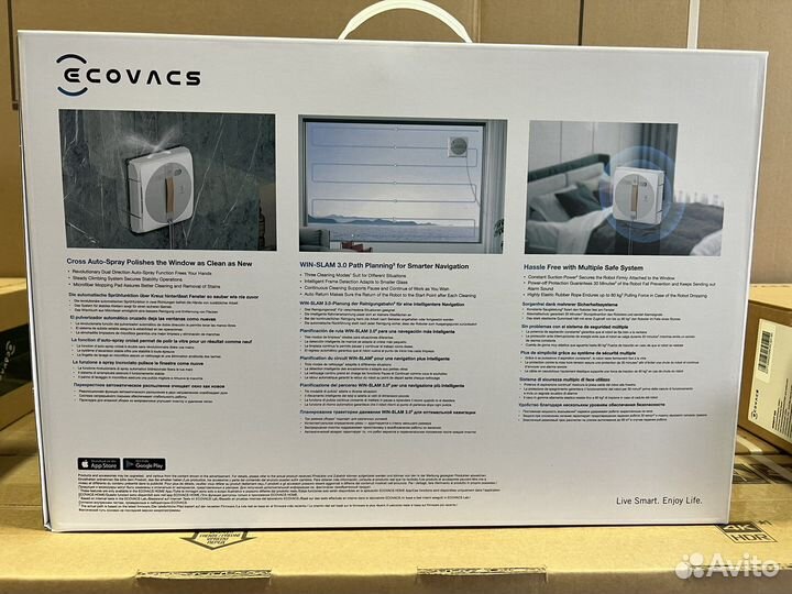 Робот мойщик окон ecovacs winbot w1 pro