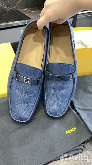 Мокасины fendi 42 оригинал