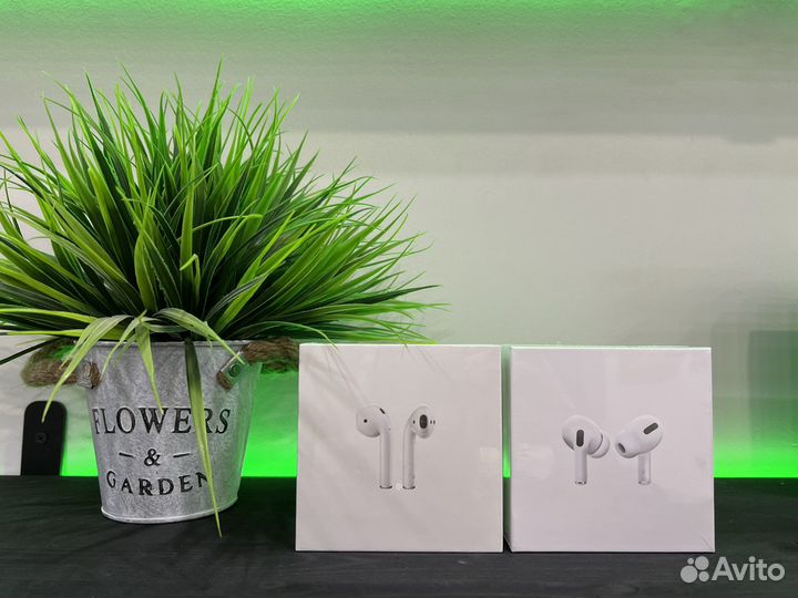 AirPods 2 / AirPods Pro с гарантией