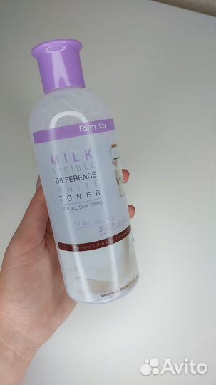 Тонер для лица с молочными протеинами