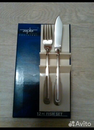 Набор вилки, ножи, цептер