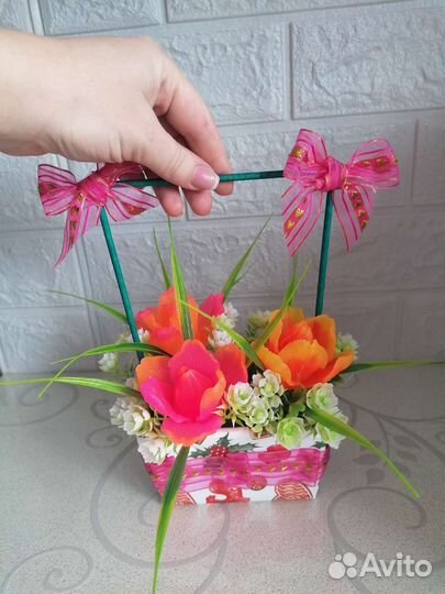 Букет из мыла