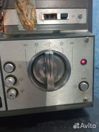 Катушечный магнитофон астра 110