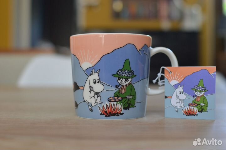 В горах Moomin Arabia норвежская кружка 2021 г