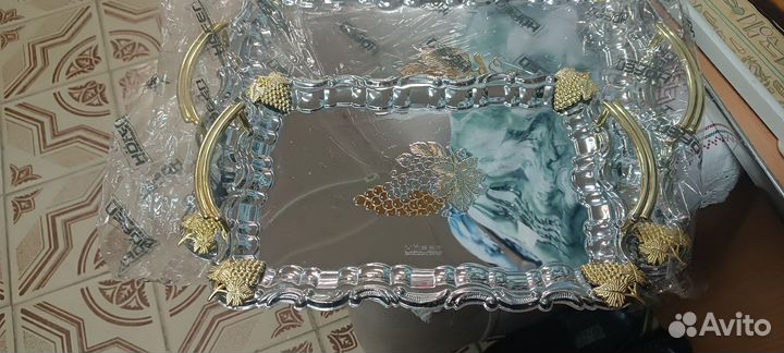 Поднос Хромированный Германия