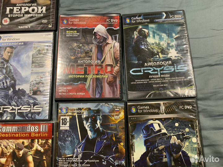 Компьютерные игры CD/DVD