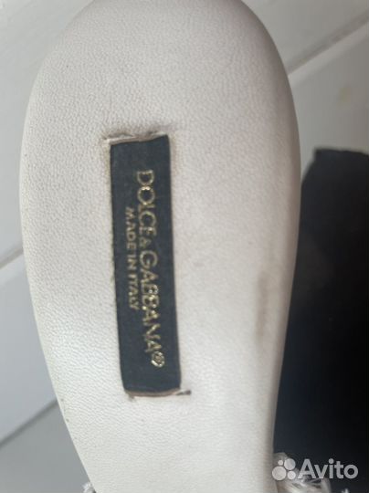 Dolce gabbana босоножки
