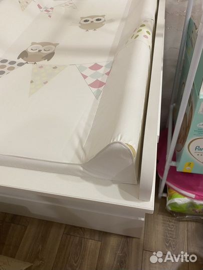 Пеленальная накладка на комод Икеа