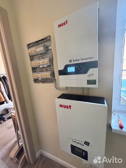 Комплект ибп для газового котла и дома 5кВт/ 5,2кВ