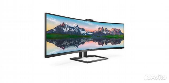 Монитор Philips 499P9H 48.8 VA 32:9, 5120 x 1440 п