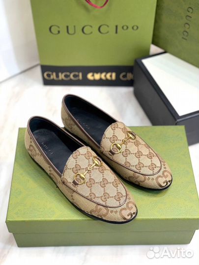 Лоферы женские Gucci