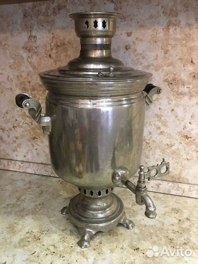 Самовар угольный старинный