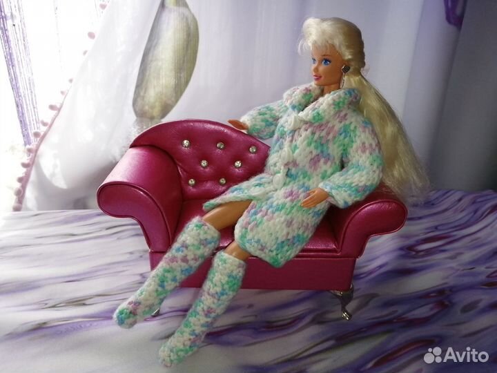 Вязаная одежда для Барби