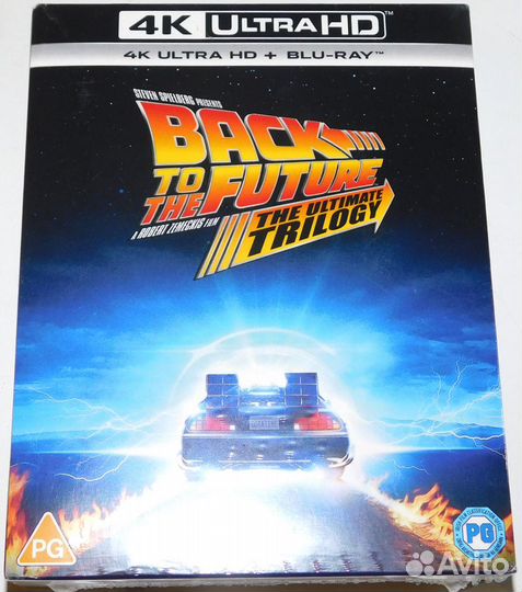 Назад в будущее. Трилогия (3 UltraHD + 4 Blu-ray)