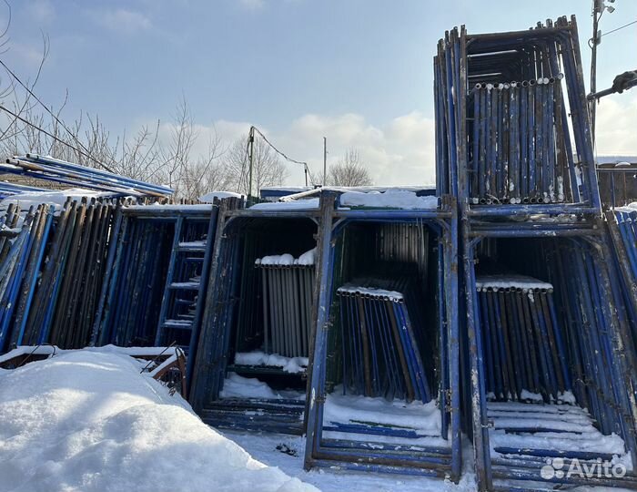 Строительные леса рамные