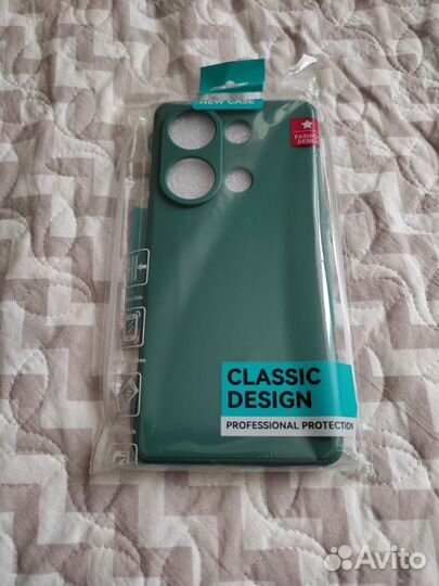 Силиконовый чехол на redmi note 13 pro 4g