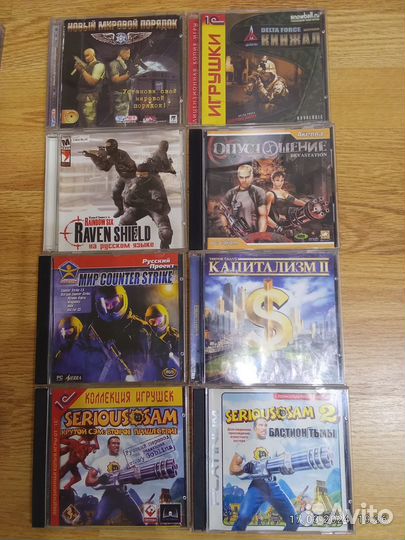 Компьютерные игры на дисках 2000 годов лицензия