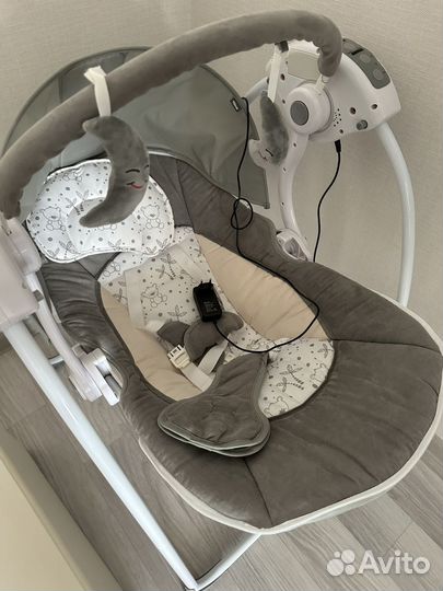 Детские электронные качели