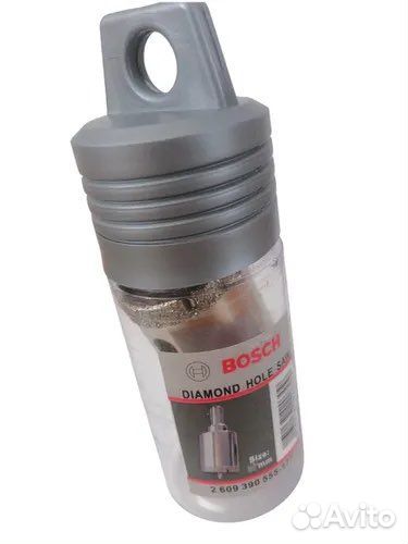 Коронка алмазная bosch 100мм с центрирующим сверло
