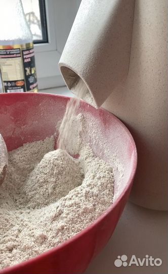 Мука свежесмолотая цельнозерновая
