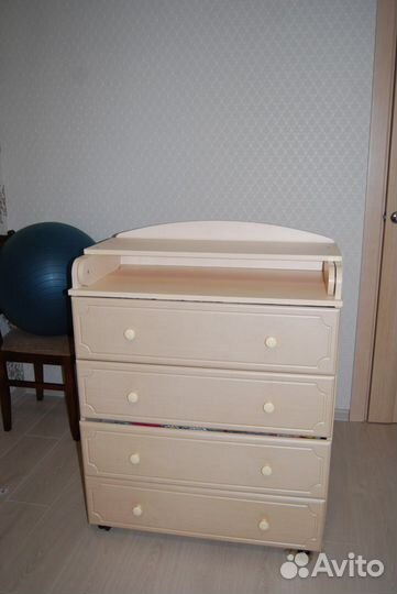 Комод детский с пеленальным столиком