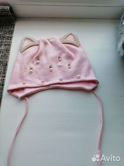 Шапочка для девочки весна