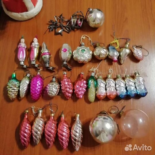 Елочные игрушки СССР