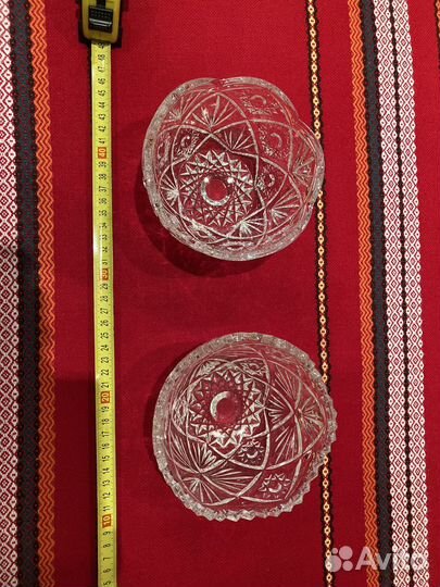 Салатницы хоустальные воемен СССР по 150 штука