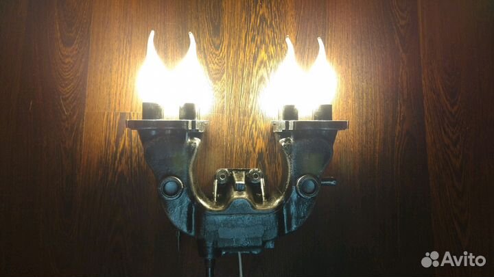 Светильник лофт (loft) или стимпанк (steampunk)