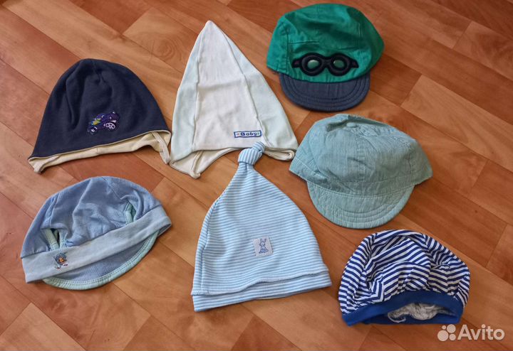 Детские шапки от 0 до 2 лет