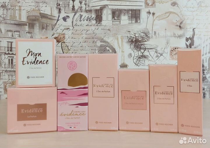 Парфюмерная вода женская и мужская от Ив Роше