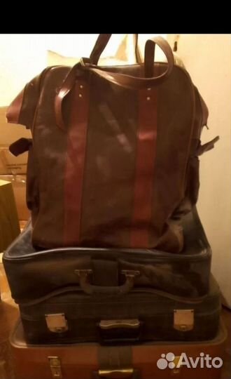 Кожаный чемодан СССР