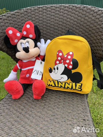 Рюкзак для девочек с Minnie новый zara