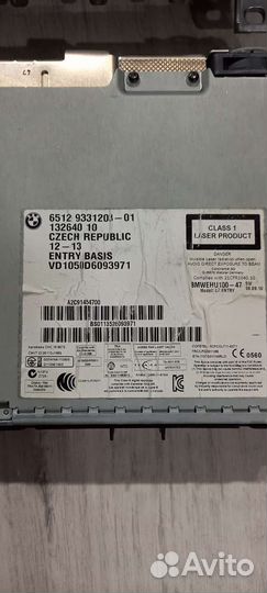 Головное устройство bmw f20/f30