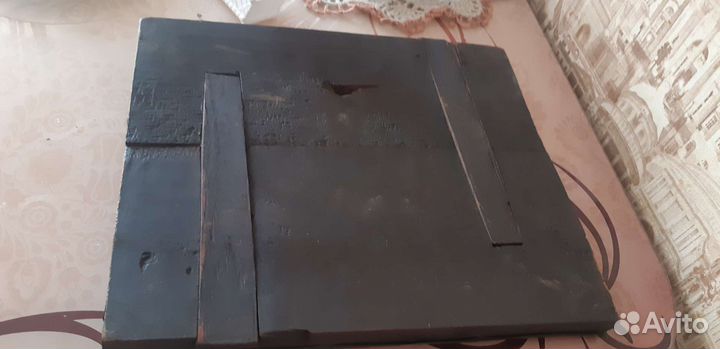 Икона старинная Господь Вседержитель.Темпера.19век