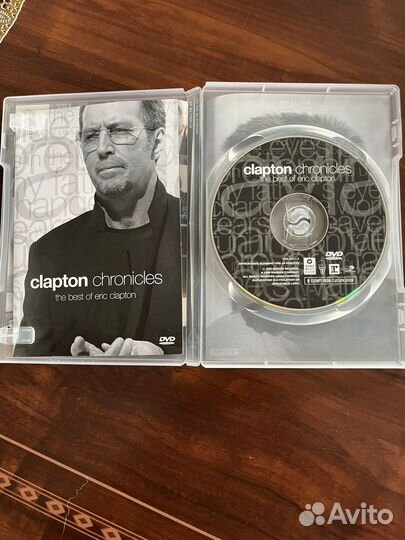 Dvd диски музыка eric clapton best