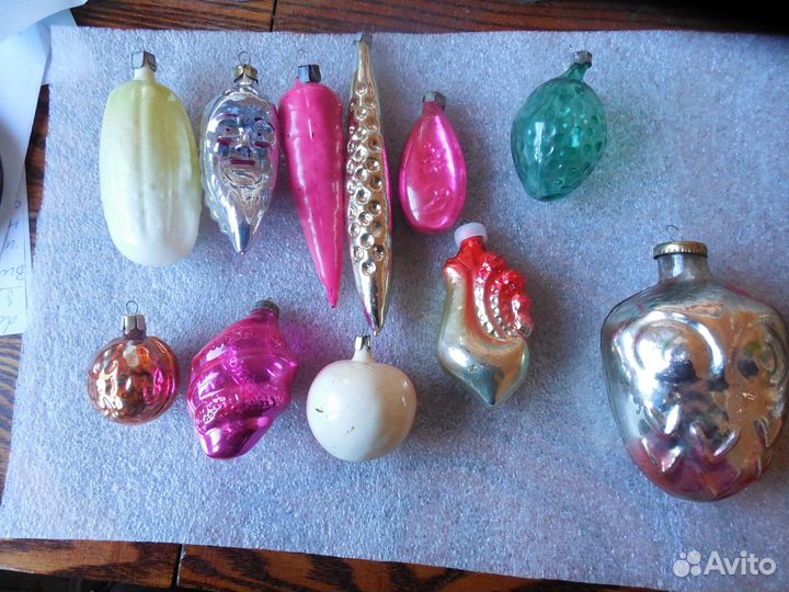 Елочные игрушки СССР