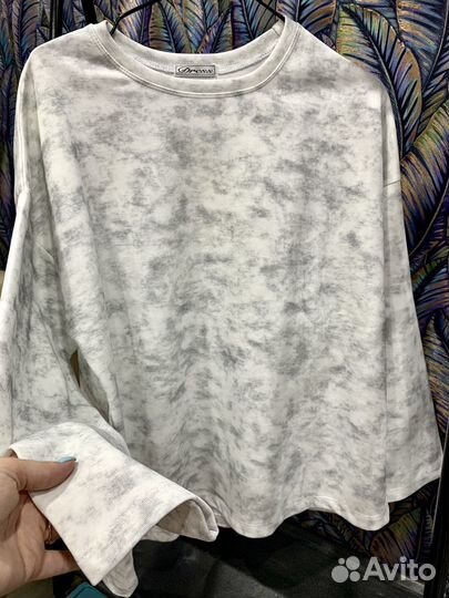 Лонгслив варенка оверсайз 44 46 48 50