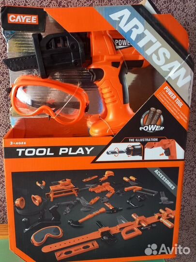 Новый большой набор детских инструментов игрушка