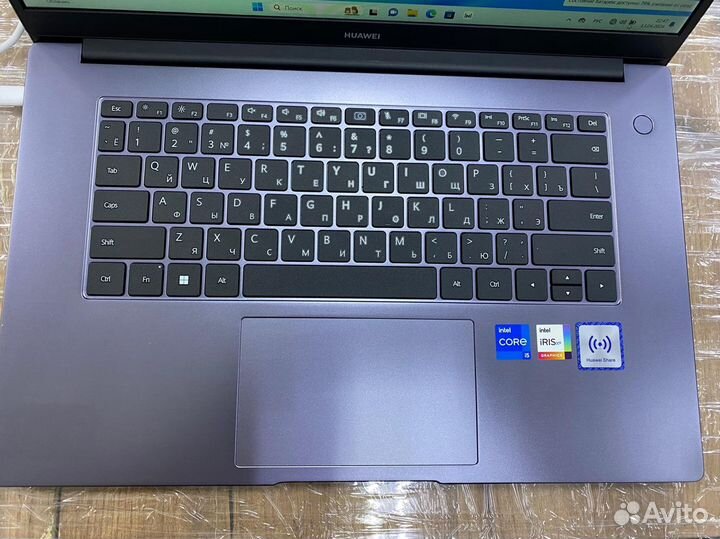 Ноутбук huawei MateBook D i5 16/512
