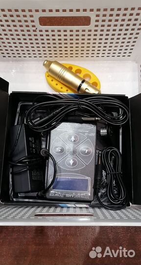 Набор для мастера татуажа :блок+ручка, с проводами