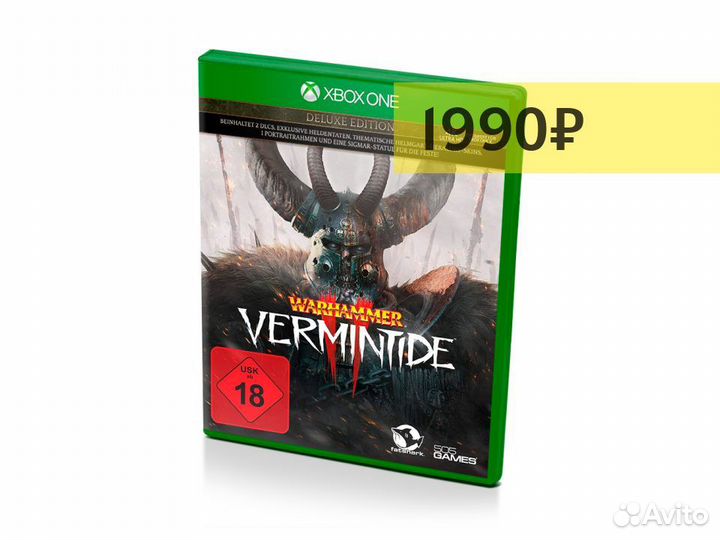 Warhammer Vermintide II - Deluxe Edition б/у, англ