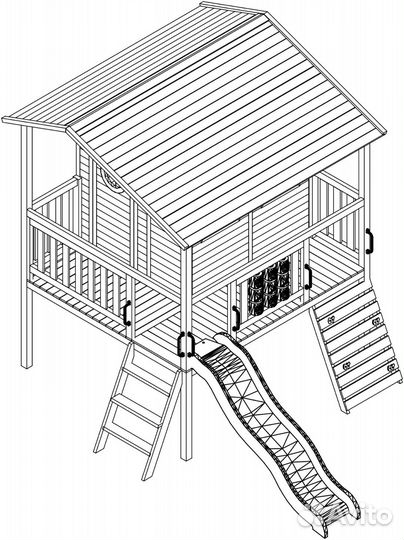 Детский игровой домик