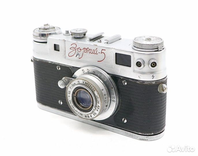 Зоркий 5 красная надпись б. (СССР, 1958)