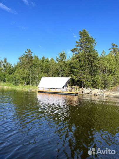 Плот Дом Палатка